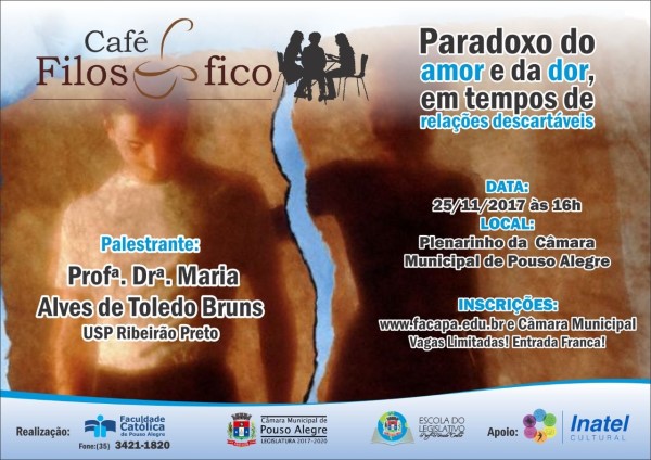 Câmara recebe Café Filosófico neste sábado, 25 