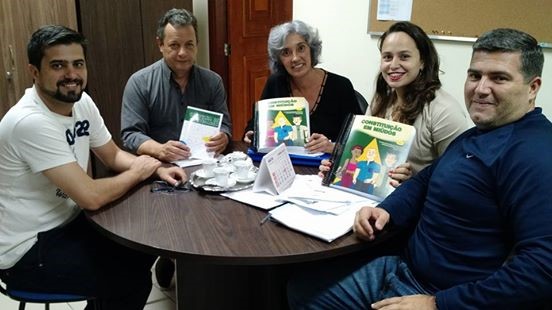 Presidente da Câmara de Campestre visita Escola Legislativa