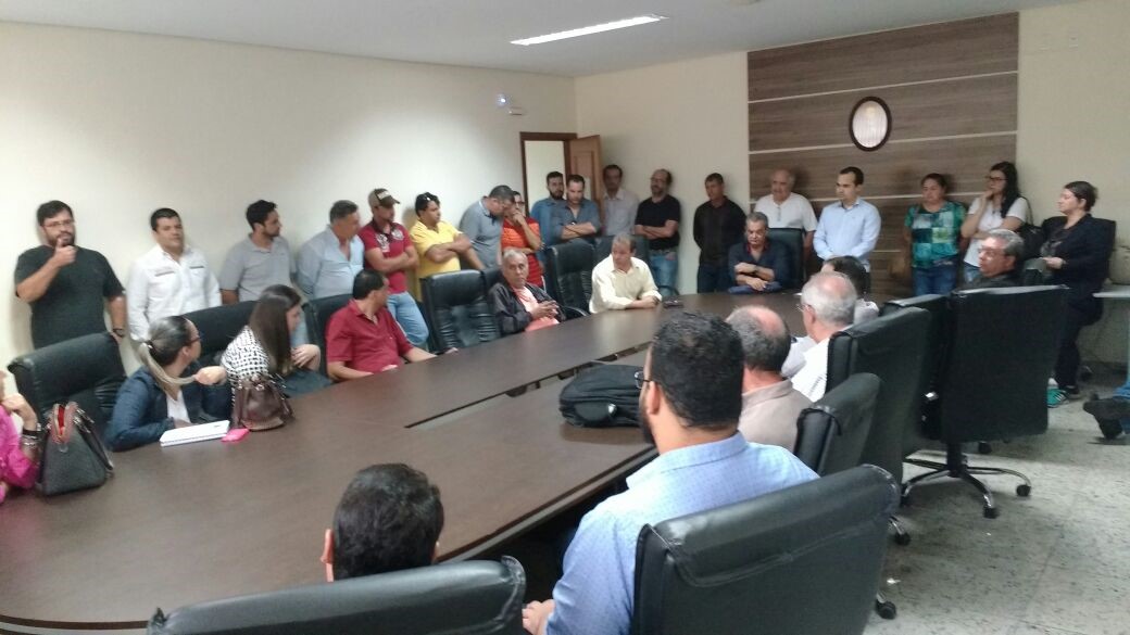 Reunião com representantes da Construção Civil