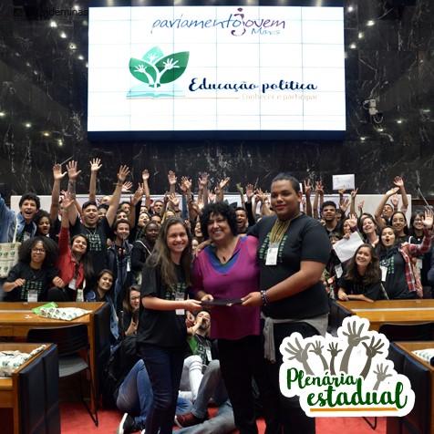 Equipe do Parlamento Jovem de Minas 2017