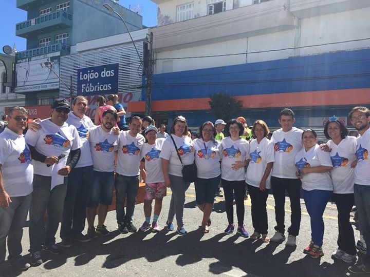 Vereadores participam Corrida Brilho Azul